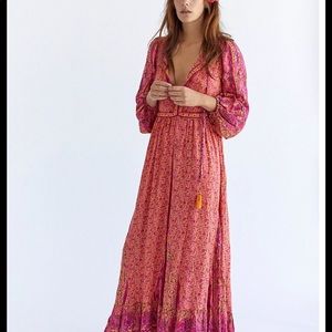 Free People Happy Feelings Midi Dress